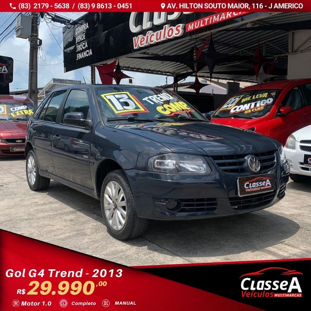 GOL G4 TREND FLEX 2013 COMPLETO O MAIS NOVO DA PB