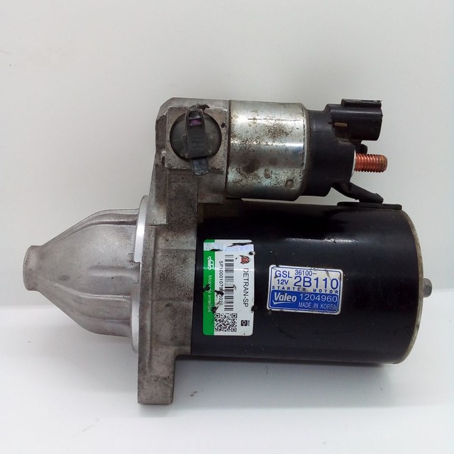 Motor de arranque hyundai hb20 1.6 361002b110