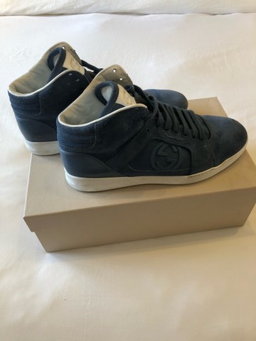 Tênis Gucci sneaker cano alto botinha - 40 - Roupas e calçados -  Higienópolis, São Paulo 1015778740 | OLX
