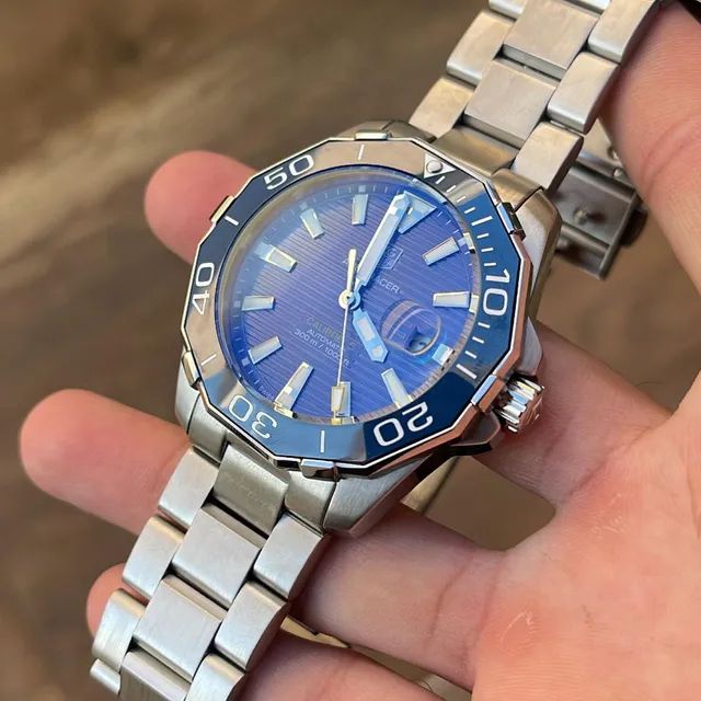 Relogio Masculino Tag Heuer Aquaracer Calibre 5 Premium Autom tico