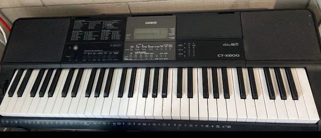 Teclado Musical Casio Ct-x800 Preto