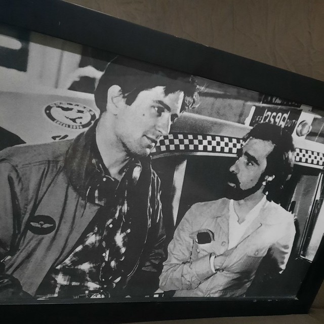 Quadro Horizontal Moldurado Taxi Driver (1976) - Robert DeNiro & Martin Scorsese - Foto 2