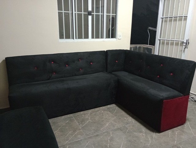 sofá para tabacaria lounges e lanchonete e barbearia  - Foto 6