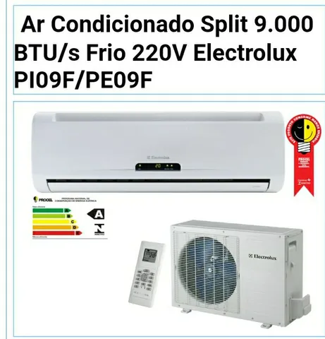 Ar-Condicionado Electrolux Split 9.000 Btus Frio Linha Ecoturbo  (VI09F/VE09F)