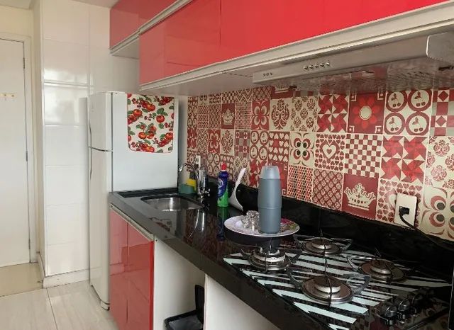 Alugo apartamento Luxo de 2 quartos mobiliado em Colina de Vila Velha.