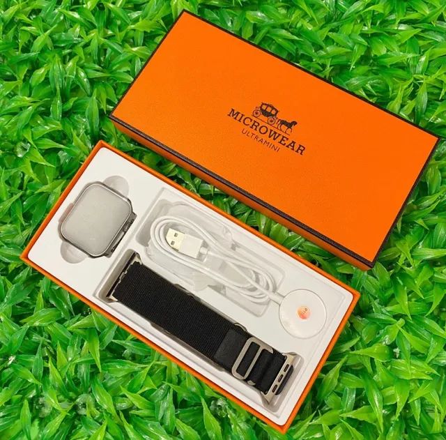 - Smartwatch Ultra mini, Relógio serie 9 (Original)+brinde - Foto 3