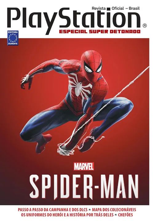 Livro Marvel's Spider-Man - Playstation Especial Super Detonado Spiderman - Novo e Lacrado
