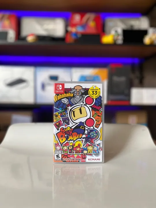 Super Bomberman R - Nintendo Switch - Seminovo!