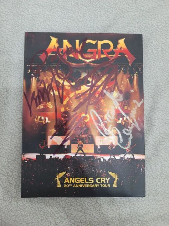 Angra Angels Cry 20th Anniversary Tour (autografado pela banda) (Digipack)