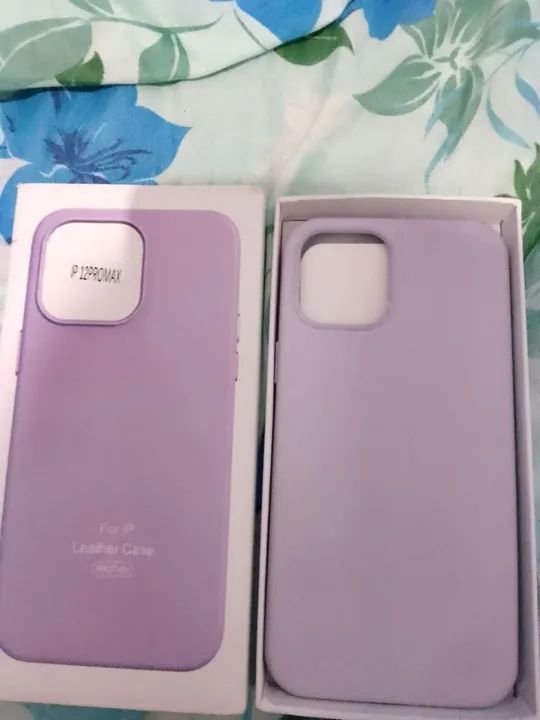 Case indução e couro iPhone Todos os modelos