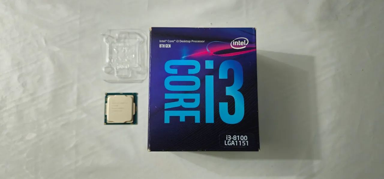Processador Intel Core i3 8100 LGA1151 8ª Geração