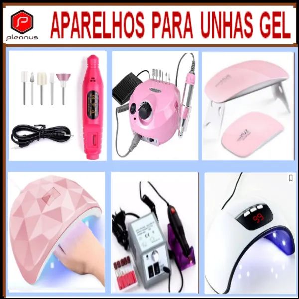 ** Aparelhos para Unhas Gel  ** (z573) 