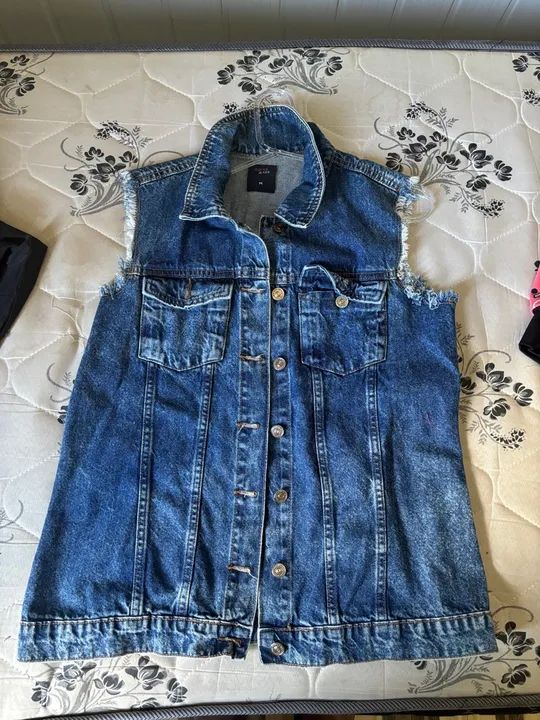 Maxi Colete Jeans