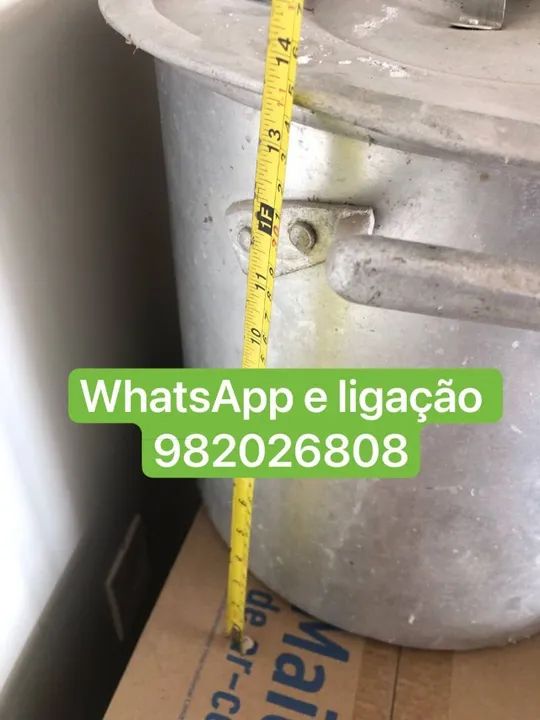 panela panelão de alumínio 40 litros