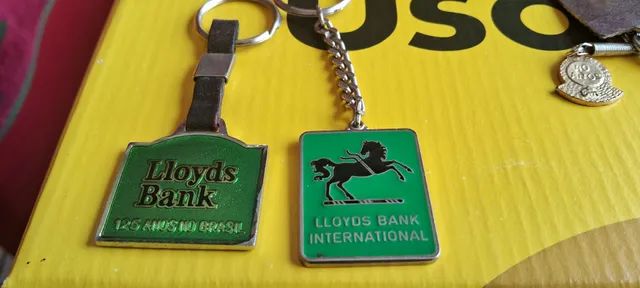 Lloyds Bank Antigos e Raros Chaveiros  - Foto 5