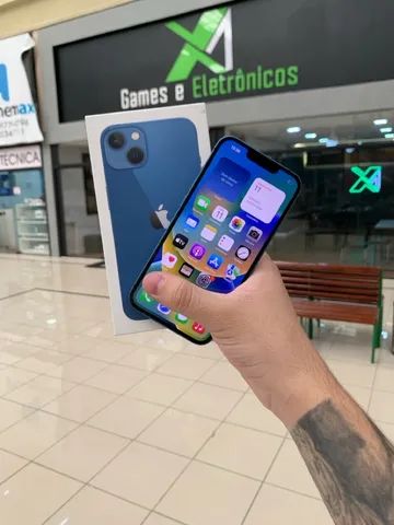 iPhone 13 azul 128g com garantia / levamos até você  - Foto 2