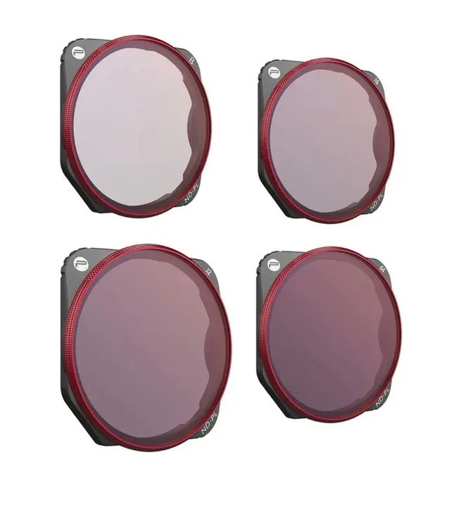 Conjunto de filtros para Drone Dji Mavic 3 Pgytech (NDPL 8 16 32 64)