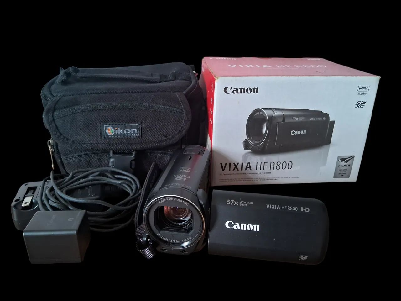 Filmadora compacta Canon Vixia HF R800