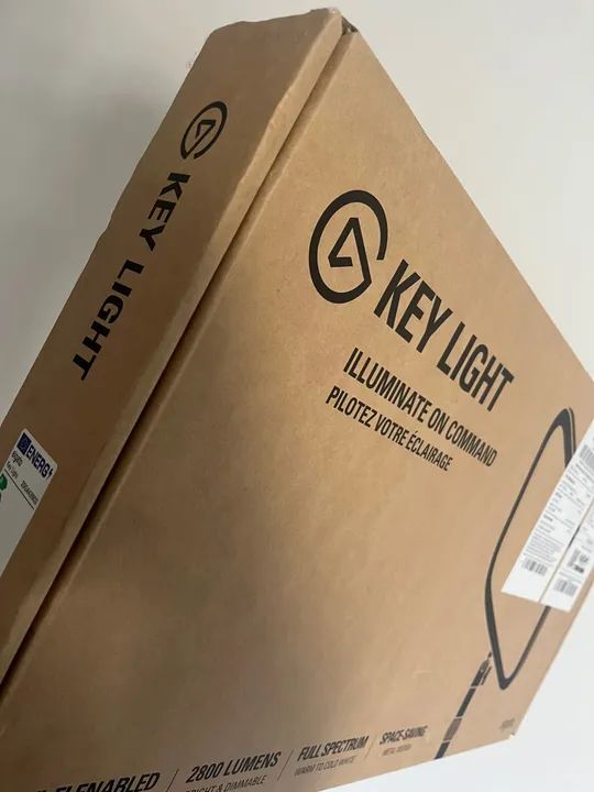 Key Light Elgato Novo - Menos de 1 mês de uso!