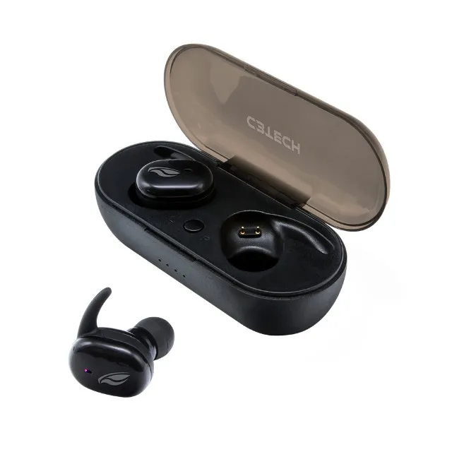 Fone TWS Bluetooth C3Tech EP-TWS-50BK - WZetta