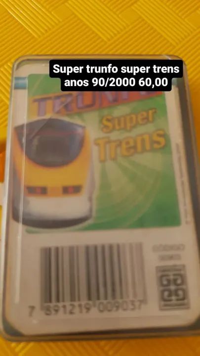 4 jogos super trunfo antigos - Foto 2