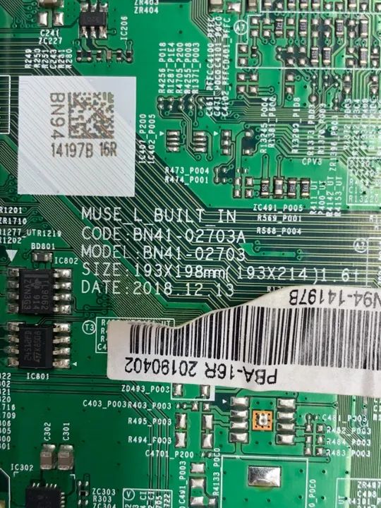Placa Principal De TV Samsung UN49RU7100 Modelo BN94-14197B - Foto 4