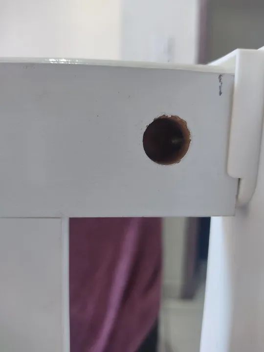 Berço 2 em 1. Modelo americano com colchão unissex e vara para mosqueteiro - Foto 4