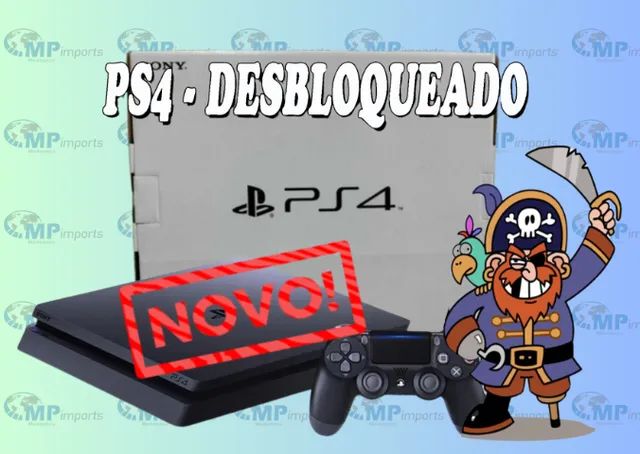 Loja MP Imports: ps4 slim 1tb desbloqueado goldhen Novo!! Garantia!! - Foto 5