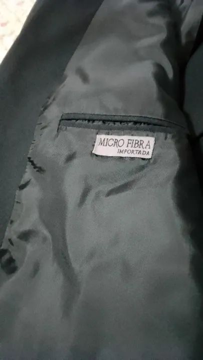 Paletó Preto Masculino Estilo<br> - Foto 4