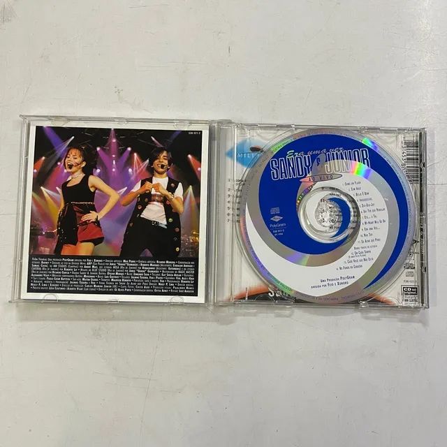 Cd Sandy e Junior Autografado era uma vez o vivo - Foto 2