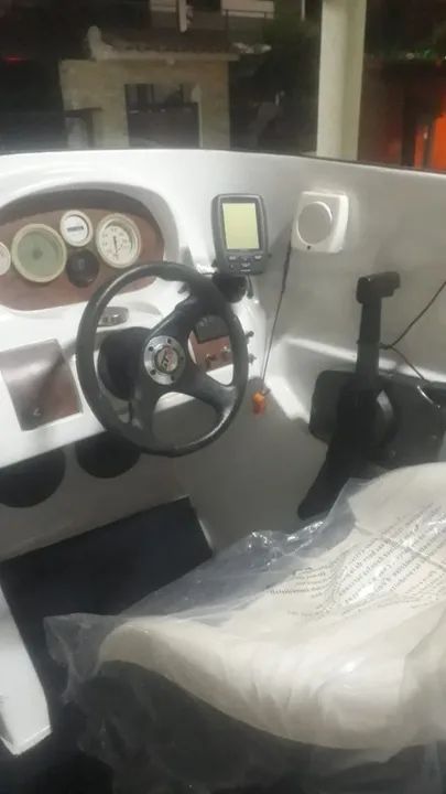 Lancha 17 pés super conservado  - Foto 9