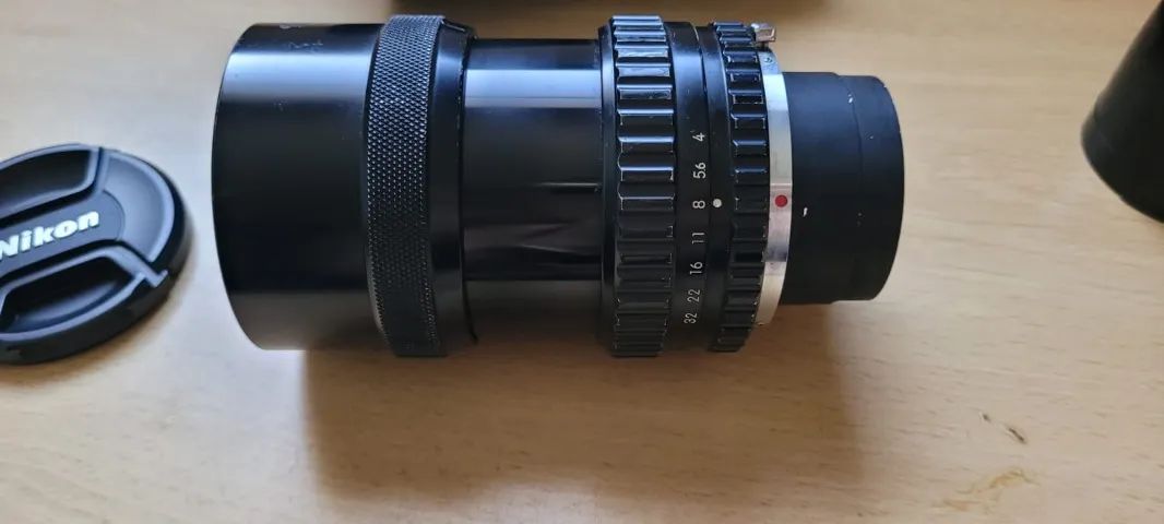 Lente Nikon nikkor-pc 1:4 f=200mm 75160 - Foto 5