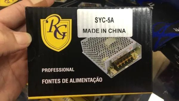  Fonte Chaveada Estabilizada Colmeia Bivolt 12v 5a 120w wpp:43. * - Foto 2