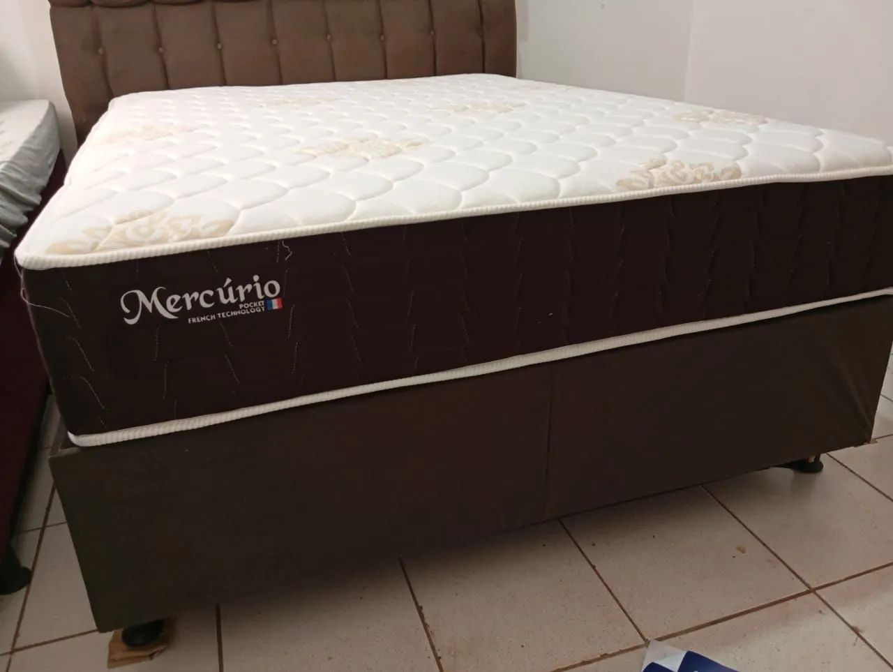 Cama box casal Chile molas ensacadas - Foto 3