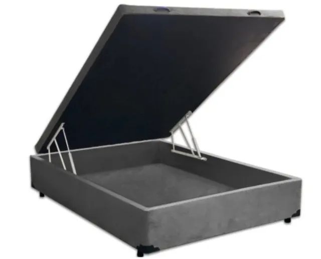 base box baú casal - r$ 399 Direto da Fábrica !! FRETE GRATIS, CONSULTAR CEP