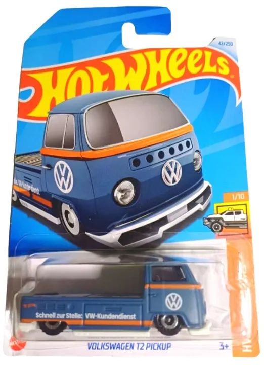 Hot Wheels Volkswagen T2 Pickup azul