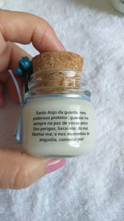 Lembrancinha Velas Perfumadas Batizado, Casamento, Crisma - Foto 3