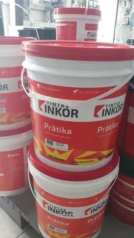 Tinta acrílica pratika 18Litros branca interna - Foto 2