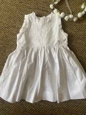 Vestido Branco Batizado 