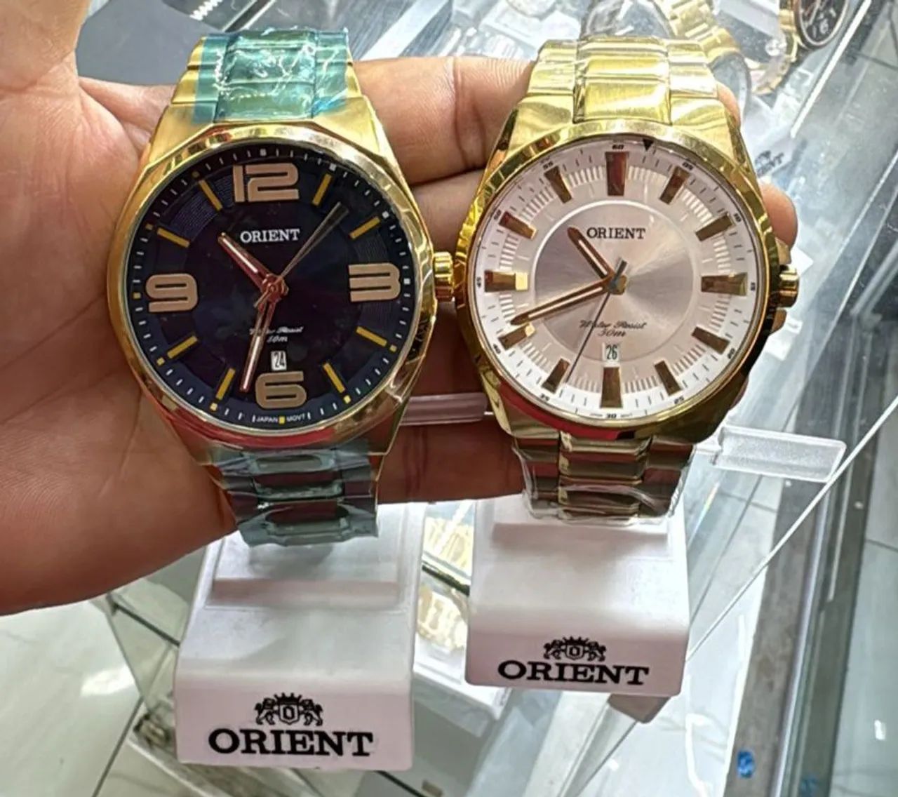 Relógio Orient original completo na caixa 