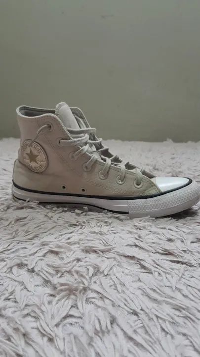 Tênis allstar converse bege 