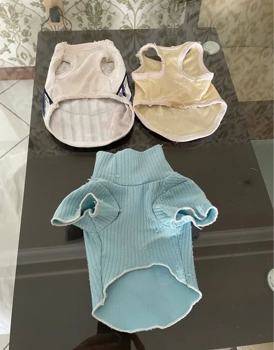 Roupinhas para pet camisa cachorro gato roupa  - Foto 2