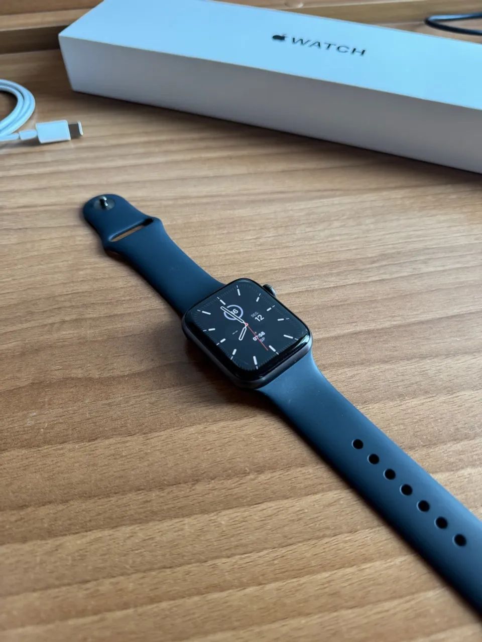Apple Watch SE 44 mm Preto - Foto 3