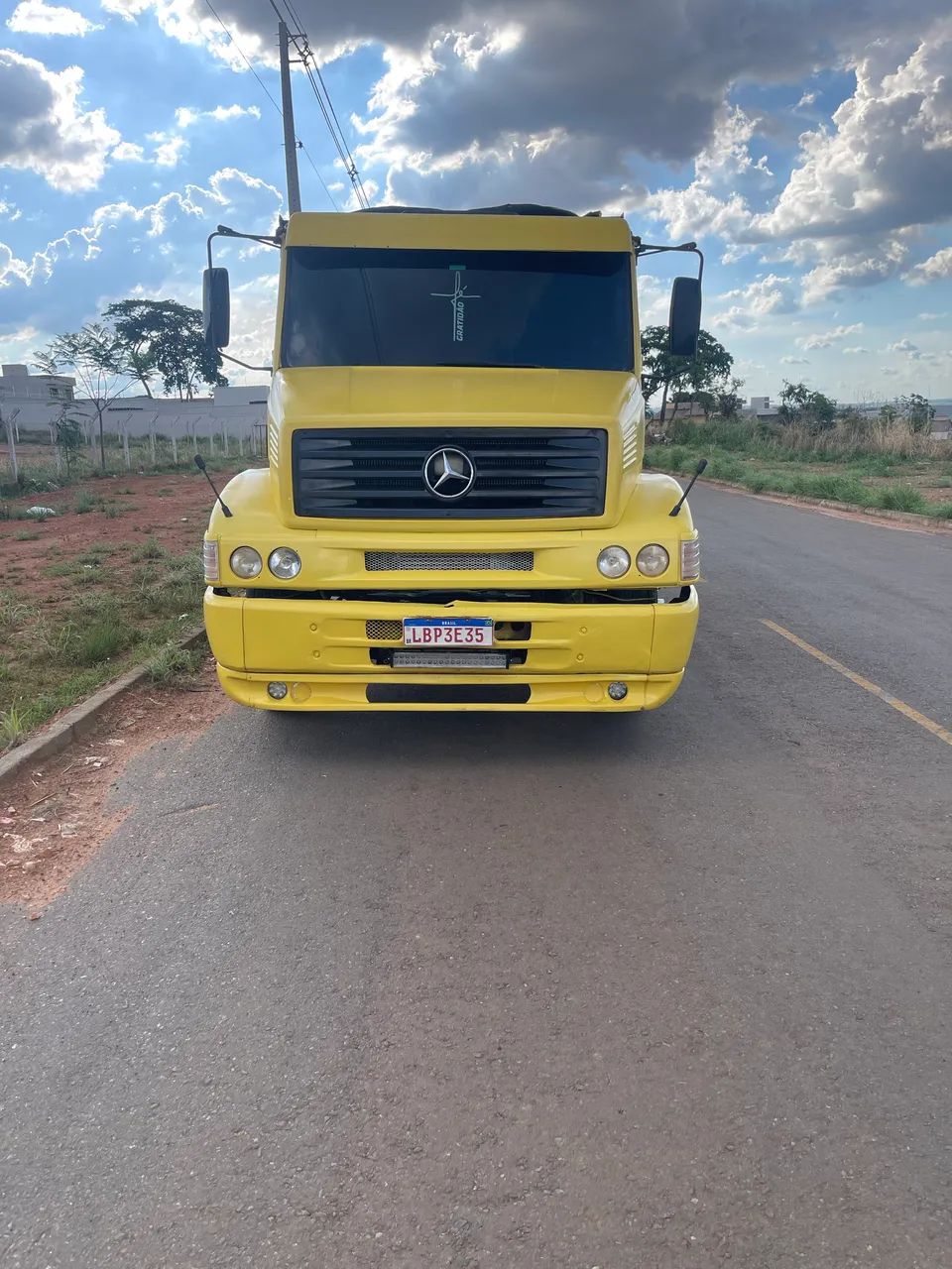 Mb1620 truck caçamba 