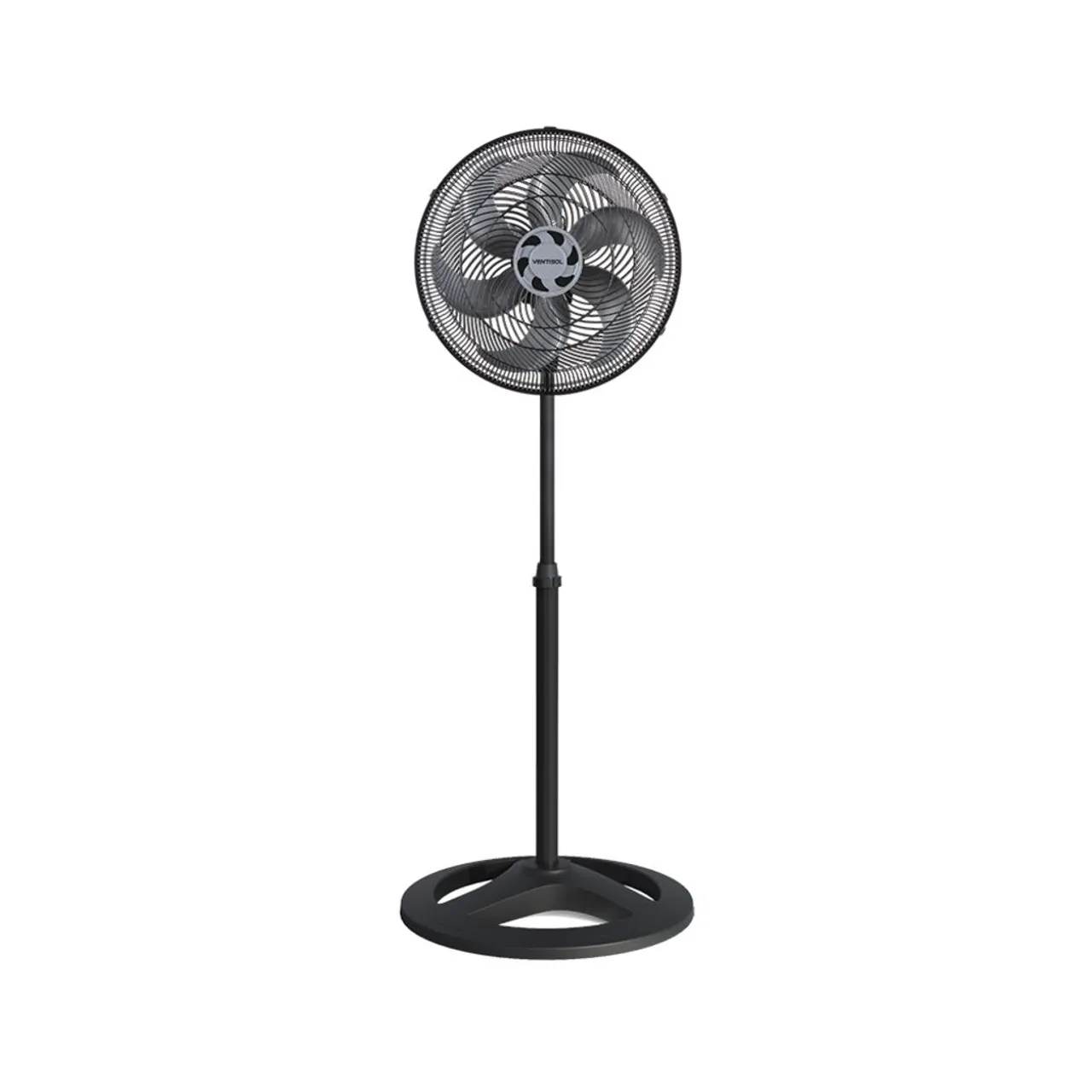 Ventilador de Coluna Ventisol 40CM 127 Volts 80 Watts 6 Pás Cinza/Preto