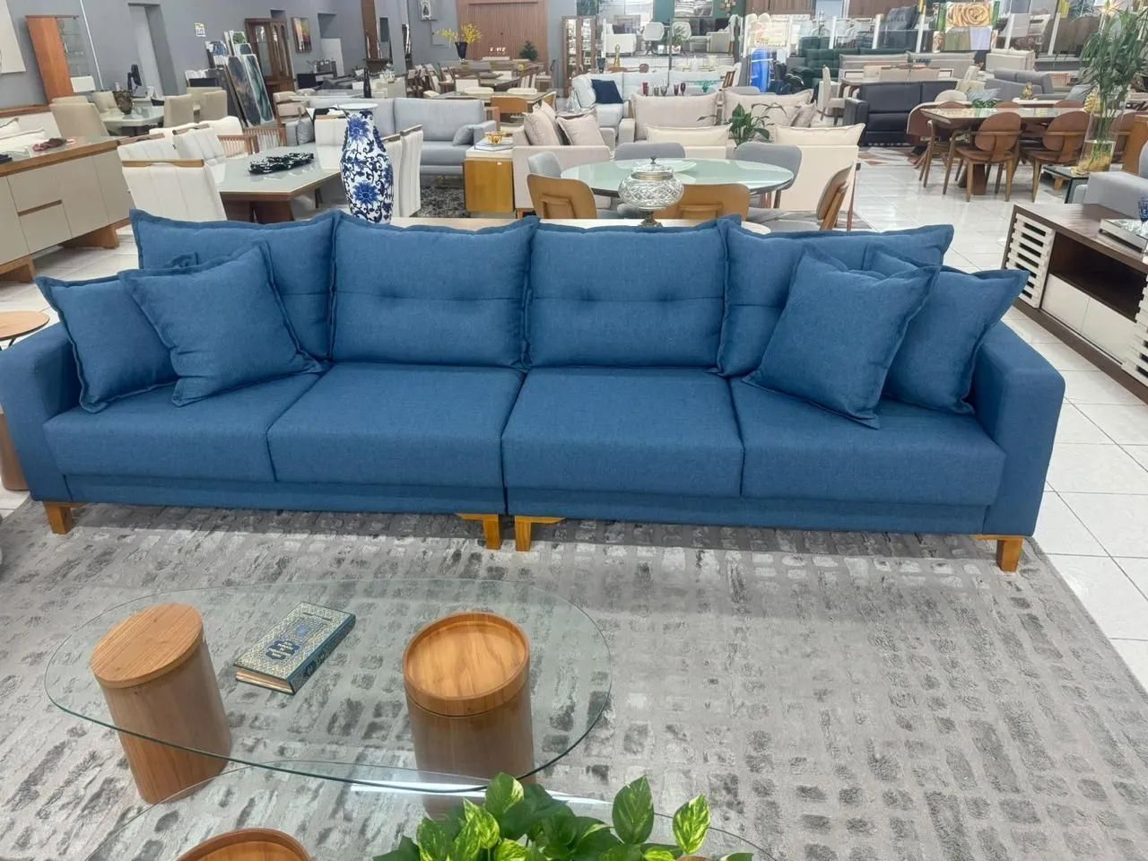 Sofa luxuoso 3,20m somente 4 meses de uso