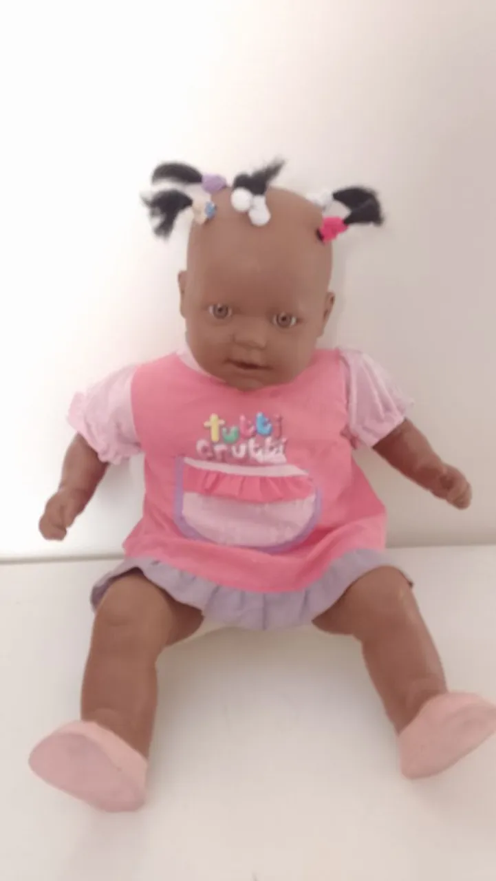 Boneca bebê Tutti Frutti Cotiplás