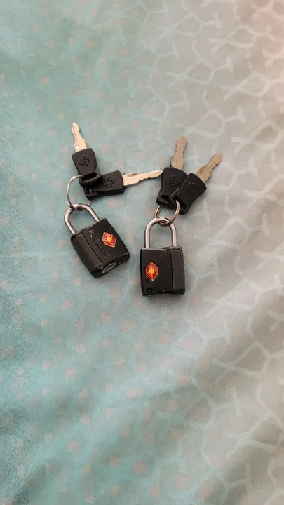 Cadeados Samsonite para Mochila de Viagem