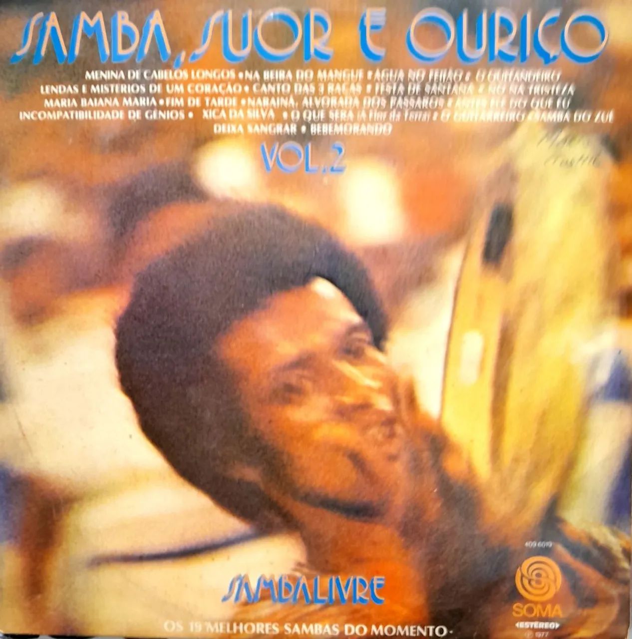 LOTE COM 6 ALBUNS DE SAMBA  - Foto 3