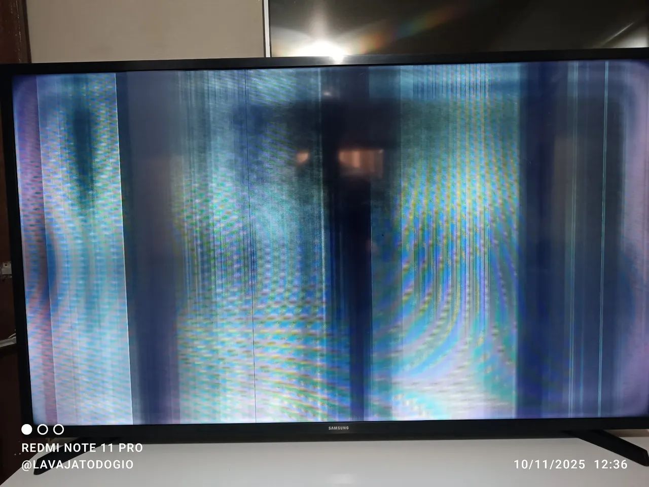 TV SAMSUNG SMART 43 POLEGADAS COM DEFEITO - Foto 4